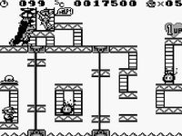 une photo d'Ã©cran de Donkey Kong (Game Boy) sur Nintendo Game Boy